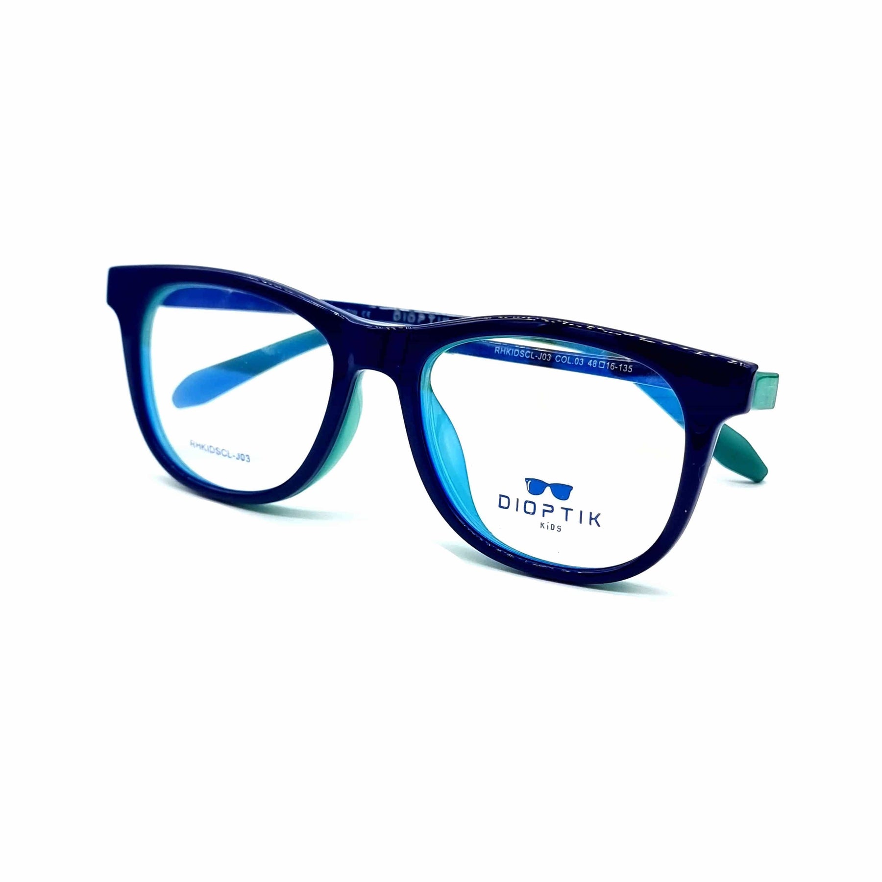 Anteojos ajustables con montura de color de Prestige Medical, 5400-TEA,  anteojos de marco completo ajustable colorido, Verde azulado, 1, 1